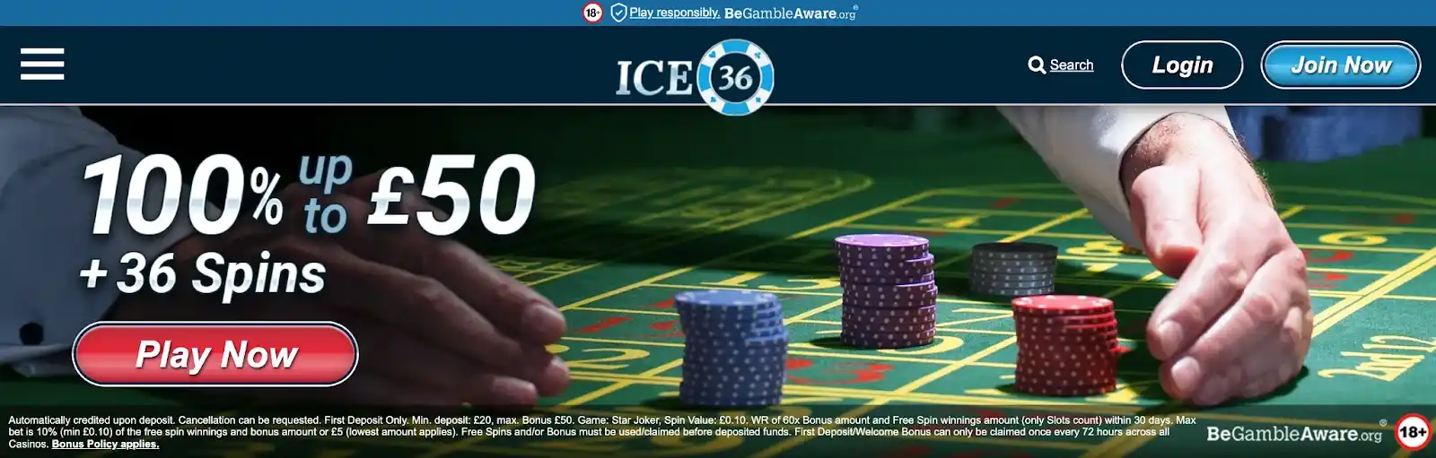Ice 36 UK Casino casino review section 6